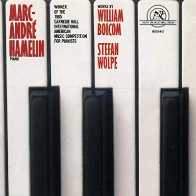 Afbeelding van Marc Andre Hamelin Bolcom: Twelve New Études, Wolpe: B (CD)