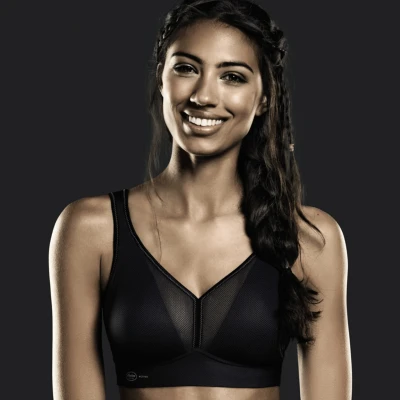 Afbeelding van Anita AIR Control MIT Delta PAD Pushup BH, Dames, Maat: 70A, Anthrazit