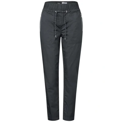 Afbeelding van Cecil Papertouch HOSE Broek, Dames, Maat: XLx28, Grau