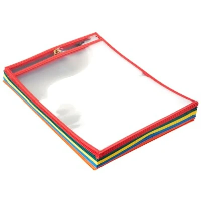 Afbeelding van Amazon Basics Whiteboard applicatietassen, robuust, metaal, textiel, polyester, koper, polyvinylchloride (pvc), 25 stuks, meerkleurig, 21,6 x 28 cm