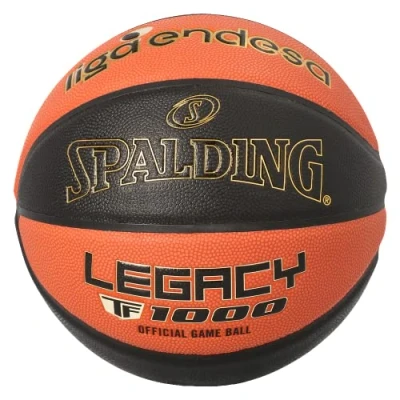 Afbeelding van Spalding Acb Legacy Tf 1000 Composite Indoor (Size 7) Basketbal Heren Oranje / Zwart Maat: 7