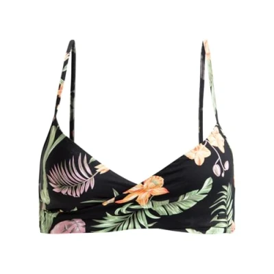 Afbeelding van Roxy Classics WRAP Bikinitop, Dames, Maat: Large, Anthracite island escape
