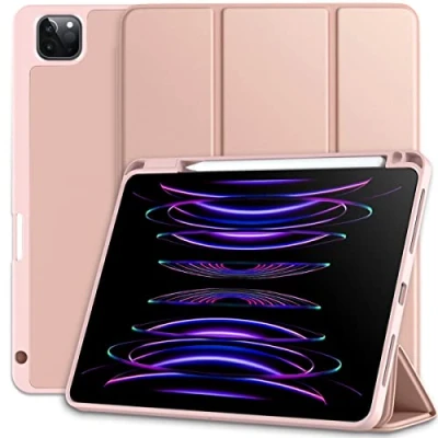 Afbeelding van Vobafe Hoes Compatibel met iPad Pro 11 2021/2020, Standard Function voor Inch, 2e Generatie Potlood Opladen, Automatisch Wekken/Slapen Rose Goud