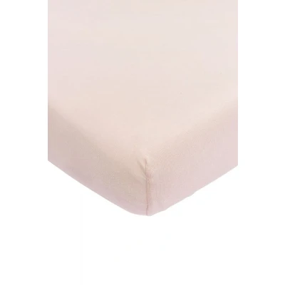 Afbeelding van Meyco Hoeslaken Ledikant Soft Pink