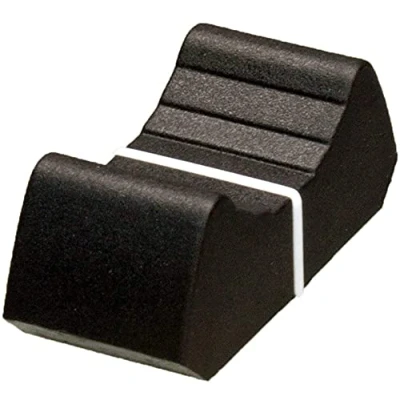 Afbeelding van 10 stks 24mmx11mmx10mm console mixer slider fader knop vervanging, geschikt voor Yamaha Soundcraft BEHRINGER met (zwart)