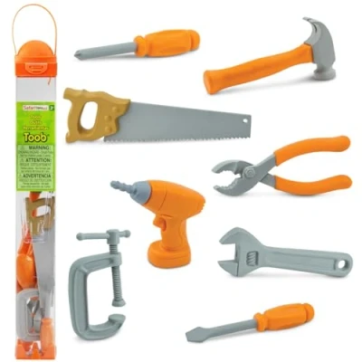 Afbeelding van Speelfiguren Gereedschap Toob Safari Ltd 8 stuks