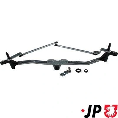 Afbeelding van JP GROUP 1198102600 Ruitenwisser Mechaniek Voor voertuigen met stuur links SKODA: Fabia 2, Roomster