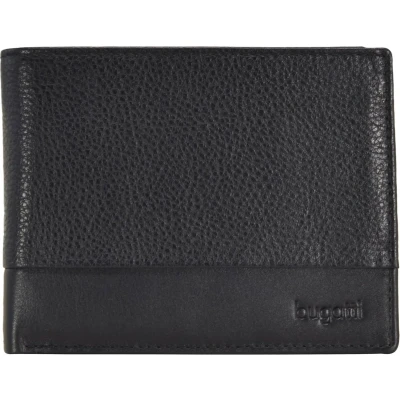 Afbeelding van bugatti Atlanta Portemonnee, Maat: One Size, Black