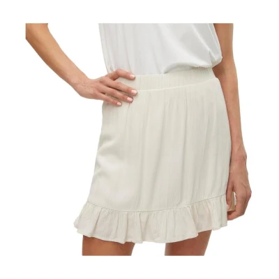 Afbeelding van VERO MODA high waist loose fit short VMSVELLA ecru