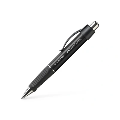Afbeelding van Faber Castell balpen GRIP Plus zwart M FC 140733