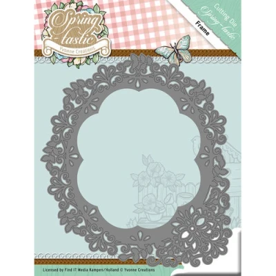 Afbeelding van Frame Spring tastic Snijmal Yvonne Creations