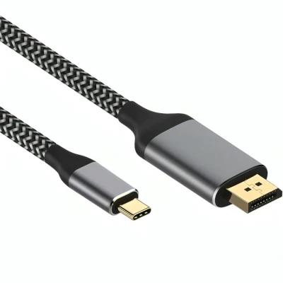 Afbeelding van 1 m 4k DisplayPort naar USB C kabel