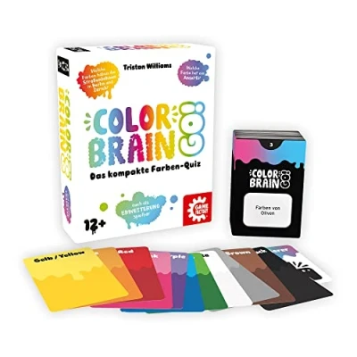 Afbeelding van Game Factory Brain Go, de compacte kleurenwedstrijd, uitbreiding, vragenspel voor 2 tot 6 spelers, 12 jaar en ouder, medium (646294), Duitse taal