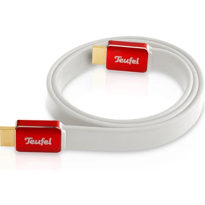 Afbeelding van HDMI 2.0 platte kabel 1,5 m, Wit