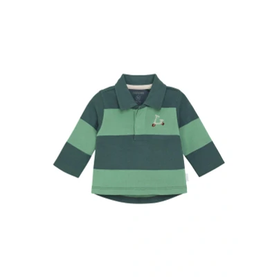 Afbeelding van Noppies Langarm Stuart Poloshirt voor kinderen, Maat: 50, Stripe pattern medium