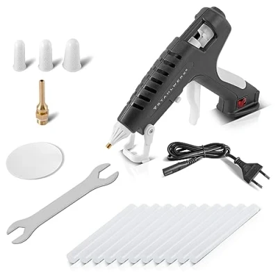 Afbeelding van STAHLWERK lijmpistool HKP 250 ST Professioneel lijmpistool/hete lijm/smeltlijmpistool met terugslagklep en Watt voor 11 mm hete lijmsticks