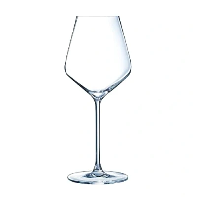 Afbeelding van Cristal d&#039;Arques Paris Ultime collectie 6 steelglazen, 38 cl, van kristal, glanzend en hoge weerstand, gemaakt in Frankrijk, versterkte verpakking, geschikt voor online winkelen