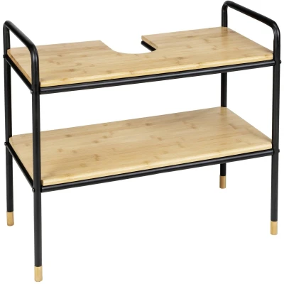 Afbeelding van LOFT badmeubel, 70 x 60 33,5 cm, bamboe blad, WENKO