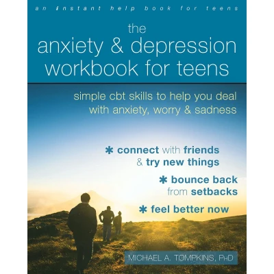 Afbeelding van The Anxiety and Depression Workbook for Teens: Simple CBT Skills to Help You Deal with Anxiety, Worry, Sadness (16pt Large Print Edition)