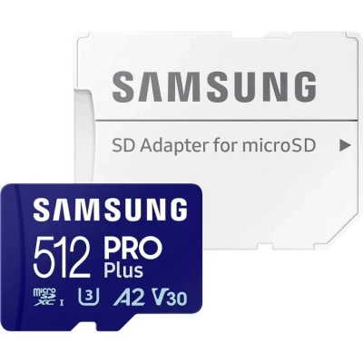 Afbeelding van Samsung PRO Plus 512GB (2023) microSDXC + SD Adapter