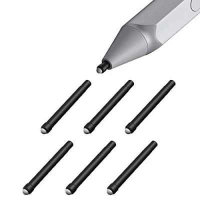 Afbeelding van TiMOVO Pen Tips for Surface Pen, (6 Pack, Original HB Type) Replacement Kit Fit Microsoft Pro 2017 (Model 1776) &amp; 4 Black