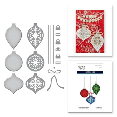 Afbeelding van Spellbinders Vintage Layered Ornaments Etched Dies (S4 1394)