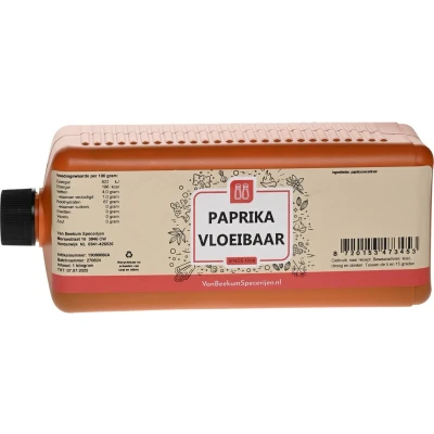Afbeelding van Van Beekum Specerijen Paprika Vloeibaar 3300 CU Flacon 1 kilogram