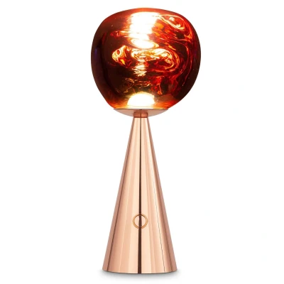 Afbeelding van Tom Dixon Melt tafellamp LED oplaadbaar koper