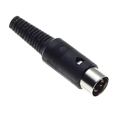 Afbeelding van 7 Pin Din stekker Mannelijke Adapter Socket Audio AV connector Soldeer