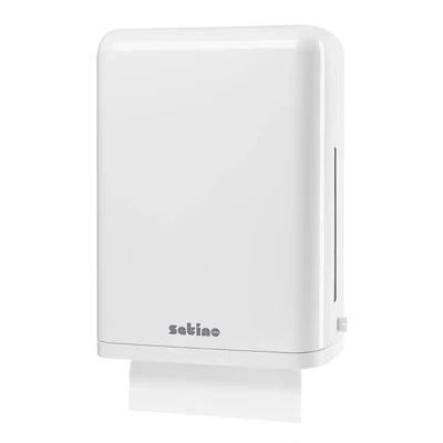 Afbeelding van Satino PT3 Handdoekdispenser Groot Wit 331010