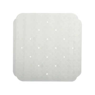 Afbeelding van Spirella douchemat, Ruby badmat, antibacterieel, antislip, met zuignappen, wit, ca. 53 x cm, natuurlijk rubber