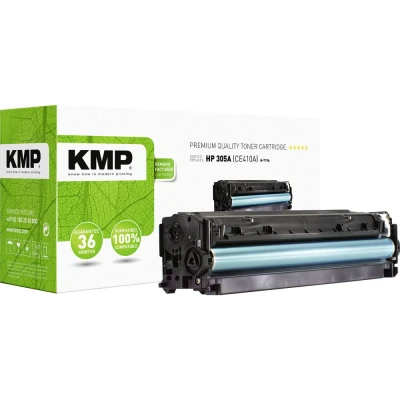 Afbeelding van KMP Toner vervangt HP 305A, CE410A Compatibel Zwart 2200 bladzijden H T196 1233,0000