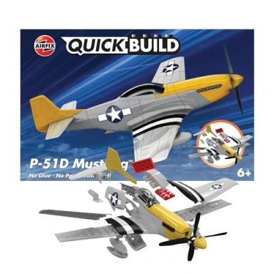 Afbeelding van Airfix Quick Build Mustang P 51D Modelbouwpakket