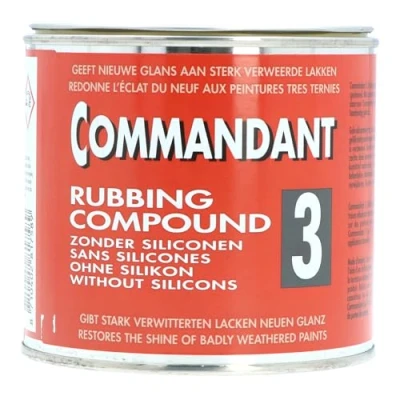 Afbeelding van Commandant Rubbing Compound nr. 3 500gr.