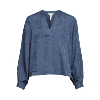 Afbeelding van OBJECT blousetop OBJJOHNSON blauw
