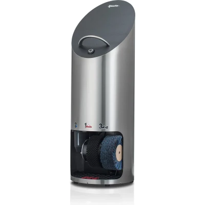 Afbeelding van Heute Ellipse Plus Schoenpoetsmachine Brushed V2A House Leather