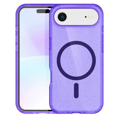 Afbeelding van Apple iPhone 17 Air MagSafe Hoesje Kunststof imoshion Hardcase/Backcover Paars Telefoonhoesje