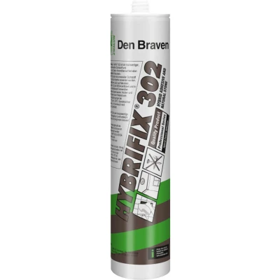 Afbeelding van Zwaluw Hybrifix 302 290ml Grijs Den Braven