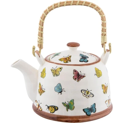 Afbeelding van Clayre &amp; Eef Multi Theepot 18*14*12 cm / 700 ml 6CETE0025
