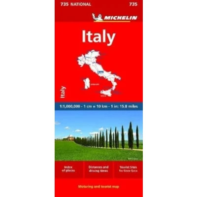 Afbeelding van Italy Michelin National Map 735