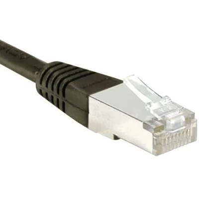 Afbeelding van Connect 0.50 m Koper/Aluminium RJ45 Cat.6 F/UTP Patchkabel Zwart