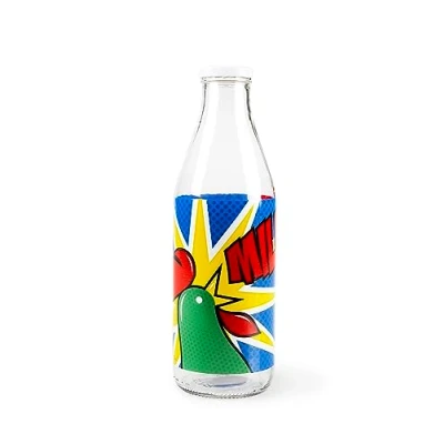 Afbeelding van Excelsa Kellogg&#039;S melkfles, 1 liter, glas