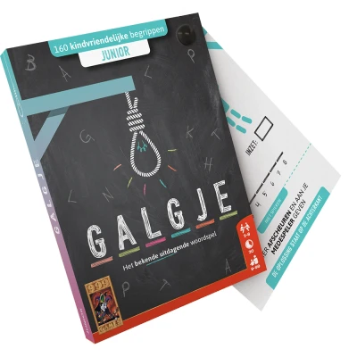 Afbeelding van 999 Games Galgje Junior Partyspel