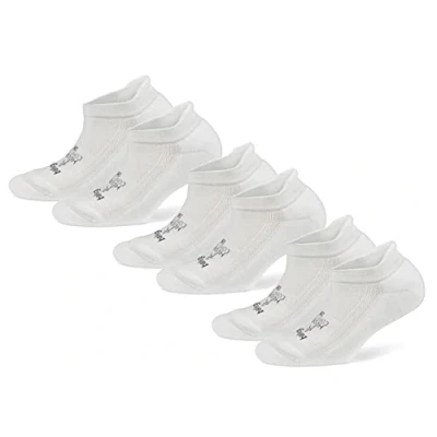 Afbeelding van Balega Hidden Comfort Performance No Show Athletic hardloopsokken voor mannen en vrouwen (3 pack), Wit, Large
