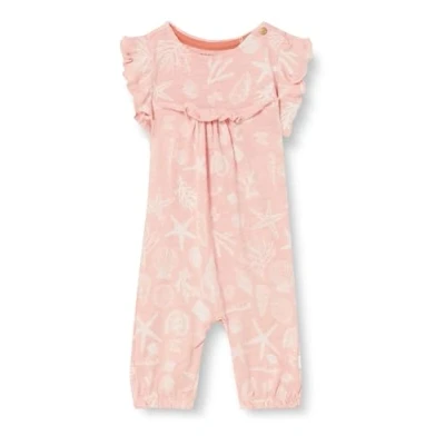 Afbeelding van Noppies Meisje Jumpsuit Cedar Peach Beige 80