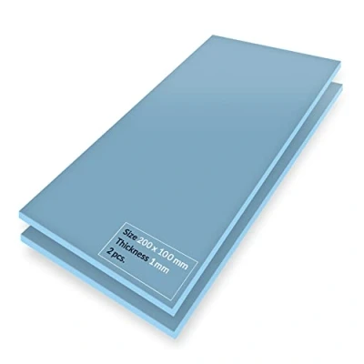 Afbeelding van ARCTIC TP 3: Warmtegeleidingsmat, Premium Performance Thermal Pad, 200 x 100 1,0 mm (2 Stuks) Hoge prestaties, bijzonder zacht, ideale spleetvulling, overbrugging van oneffenheden