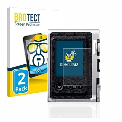 Afbeelding van BROTECT (2 Stuks) Schermbeschermer voor Fujifilm Instax Mini Evo Screen Protector Transparant