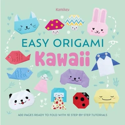 Afbeelding van Easy Origami Kawaii: 400 Pages Ready to Fold with 10 Step by Tutorials