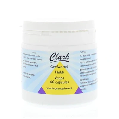Afbeelding van Clark Haldi Capsules 60CP
