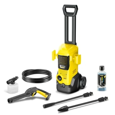 Afbeelding van Kärcher hogedrukreiniger K 2 Premium FJ, druk: max. 110 bar, wateropbrengst: 360 l/u, oppervlakte: 20 m²/u, waterfilter, gewicht: 4,2 kg, hogedrukpistool, spuitlans, vuilfrees, schuimlans
